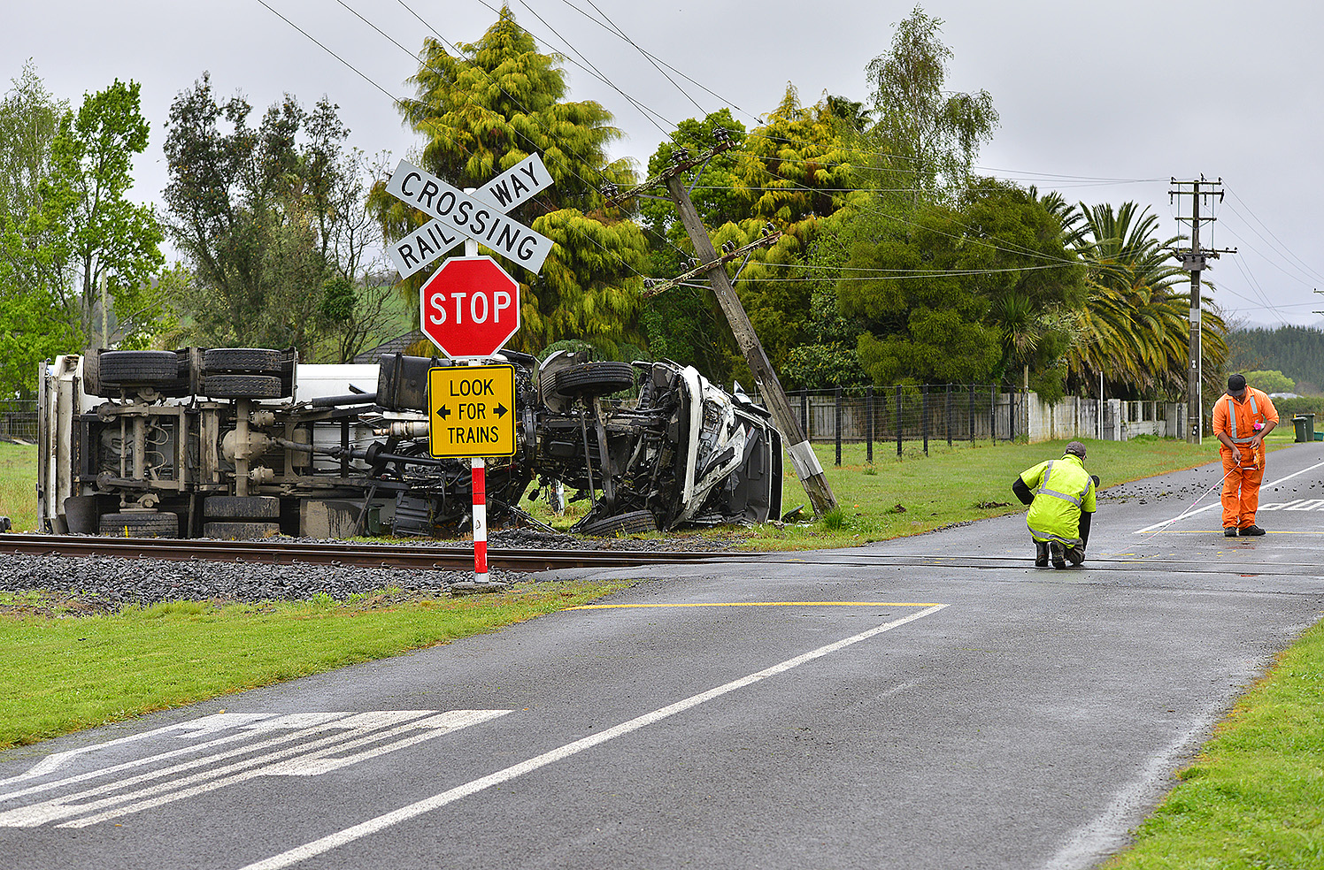 TAIC Reports On Fatal Collision Of Freight Train And Truck At Level   RO 2017 105 Kawarau.JPG